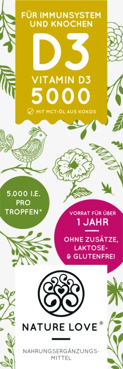 Nature Love Vitamin D3 Tropfen
