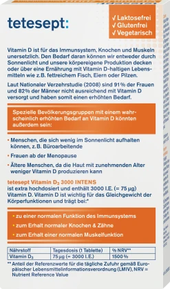 Tetesept Vitamin D3 3000 INTENS Mini-Tabletten -NIVEA SHOP MAM 8998505 SHOP IMAGE 2.4