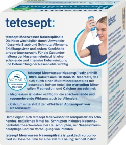 Tetesept Meerwasser Nasenspülsalz 7 Tetesept Meerwasser Nasenspülsalz -NIVEA SHOP MAM 9000027 SHOP IMAGE 1.4