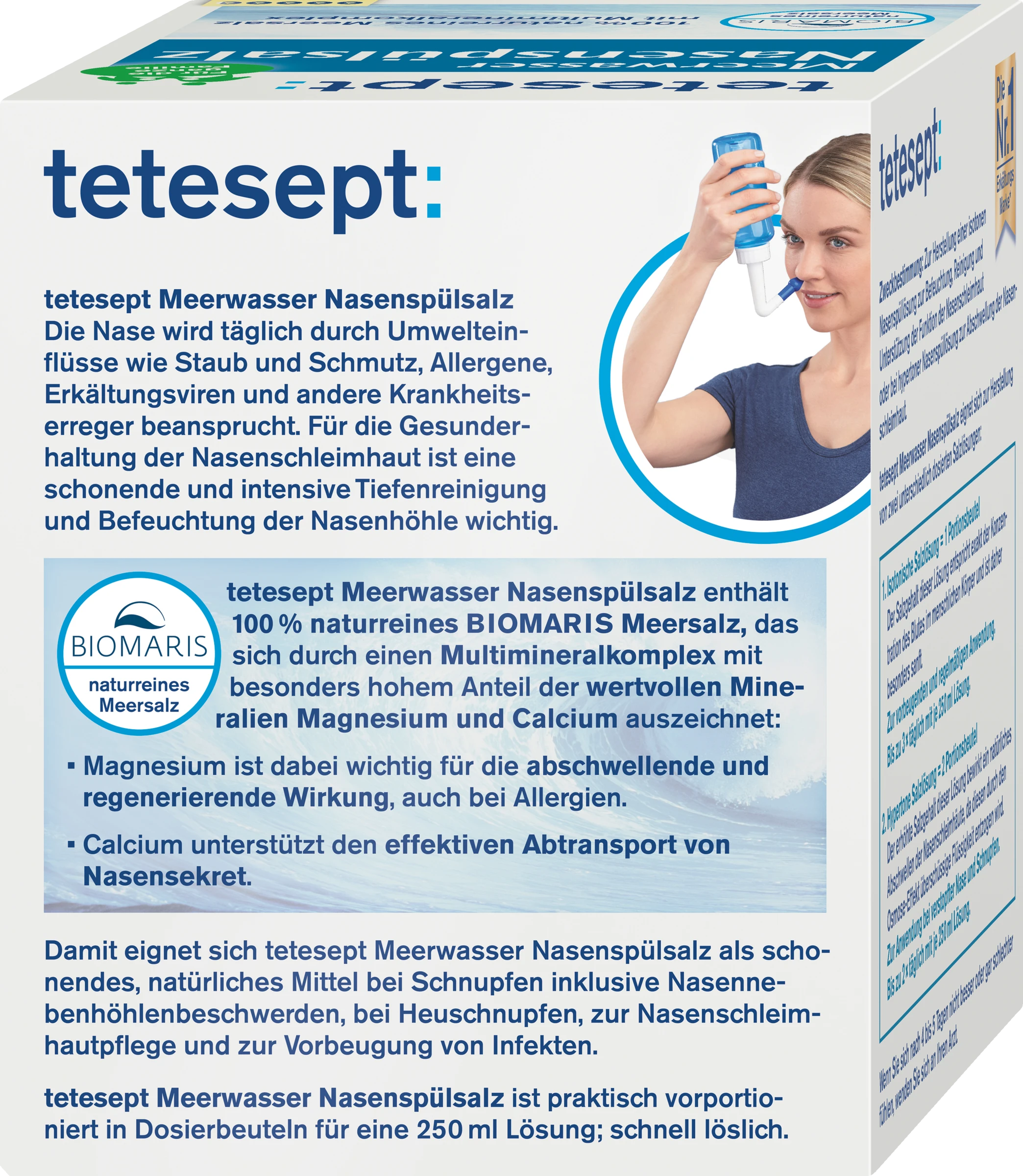 Tetesept Meerwasser Nasenspülsalz 4 Tetesept Meerwasser Nasenspülsalz – Bild 4