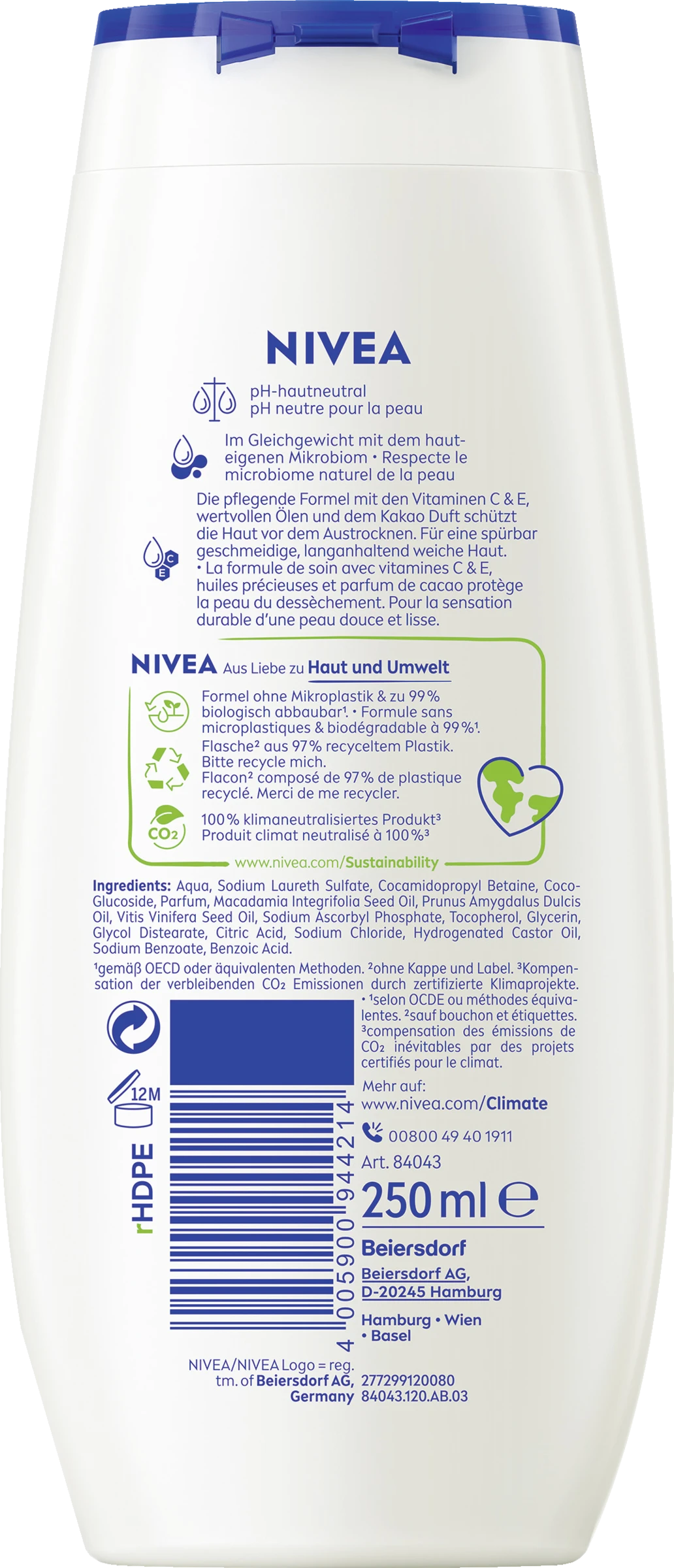 NIVEA Pflegedusche Winter Moment Kakao 2 NIVEA Pflegedusche Winter Moment Kakao – Bild 2