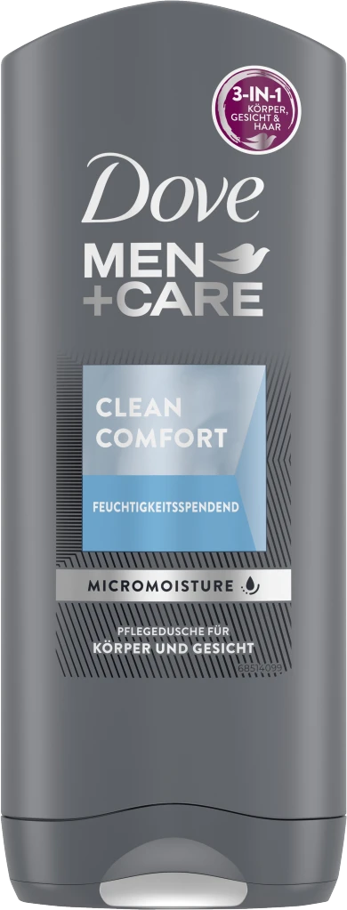 Dove Men+Care Duschgel Clean Comfort 1 Dove Men+Care Duschgel Clean Comfort