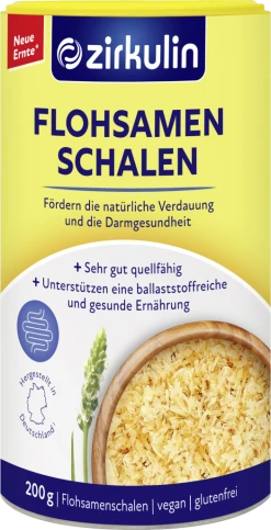 Zirkulin Flohsamenschalen