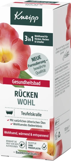 Kneipp Gesundheitsbad Rücken Wohl