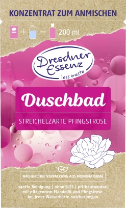 Dresdner Essenz Duschbad Streichelzarte Pfingstrose