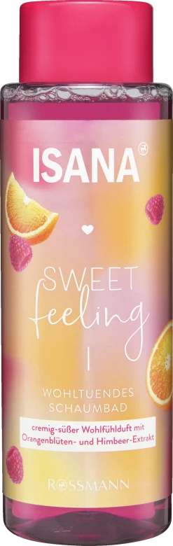 ISANA Wohltuendes Schaumbad Sweet Feeling
