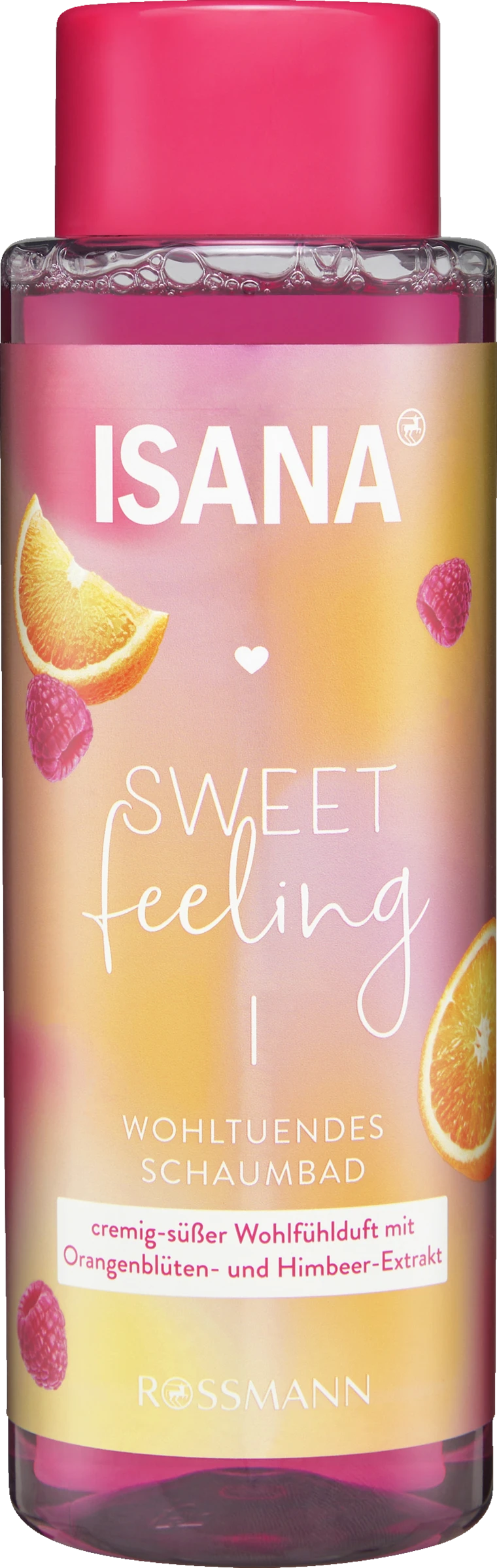 ISANA Wohltuendes Schaumbad Sweet Feeling 1 ISANA Wohltuendes Schaumbad Sweet Feeling