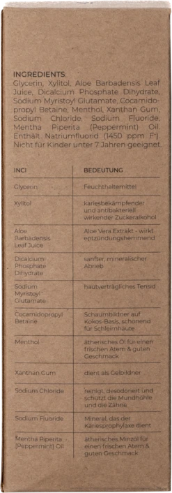 JONDI & MOON Zahncreme Menthol -NIVEA SHOP MAM 9289655 SHOP IMAGE 1.4