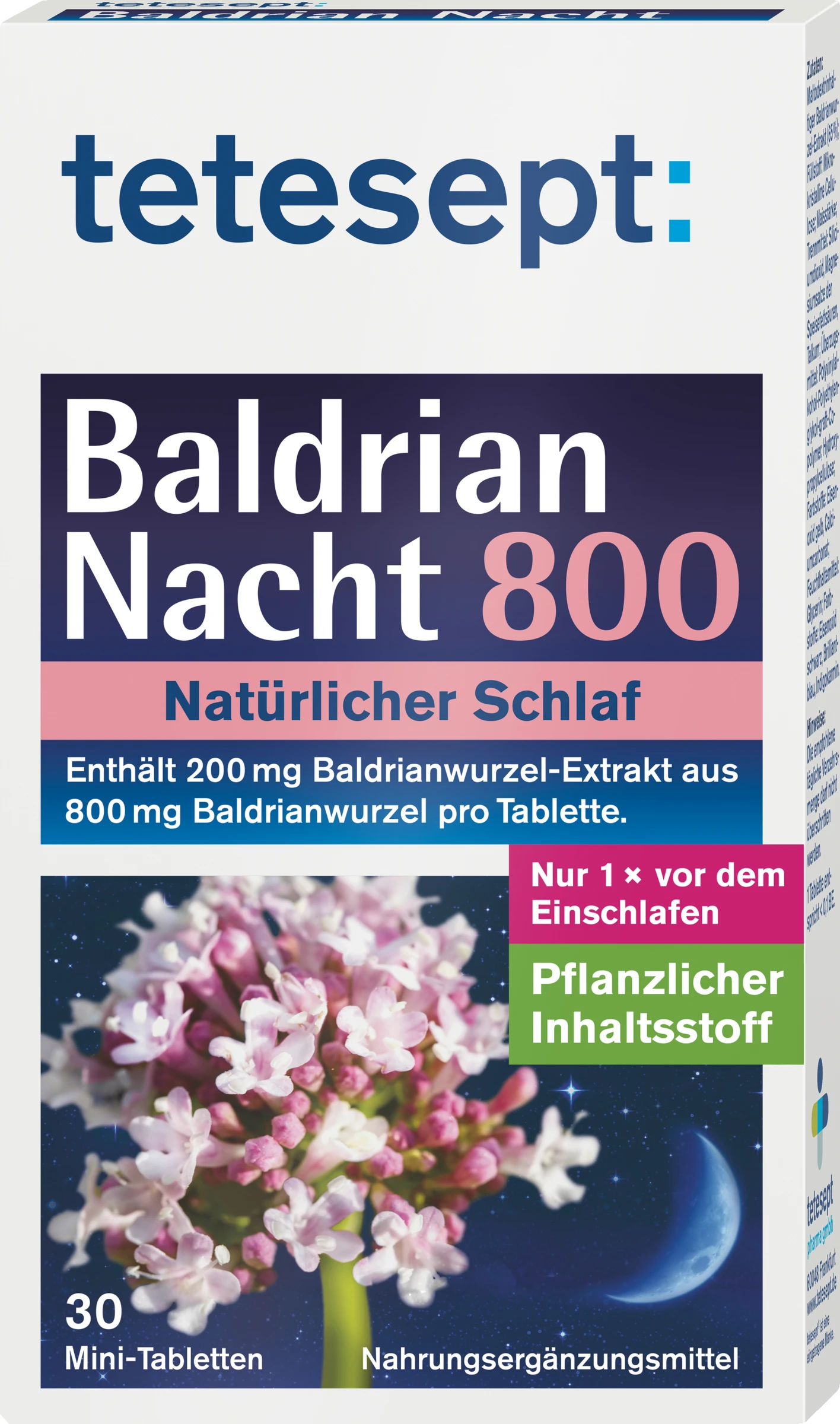 Tetesept Baldrian Nacht 800 1 Tetesept Baldrian Nacht 800
