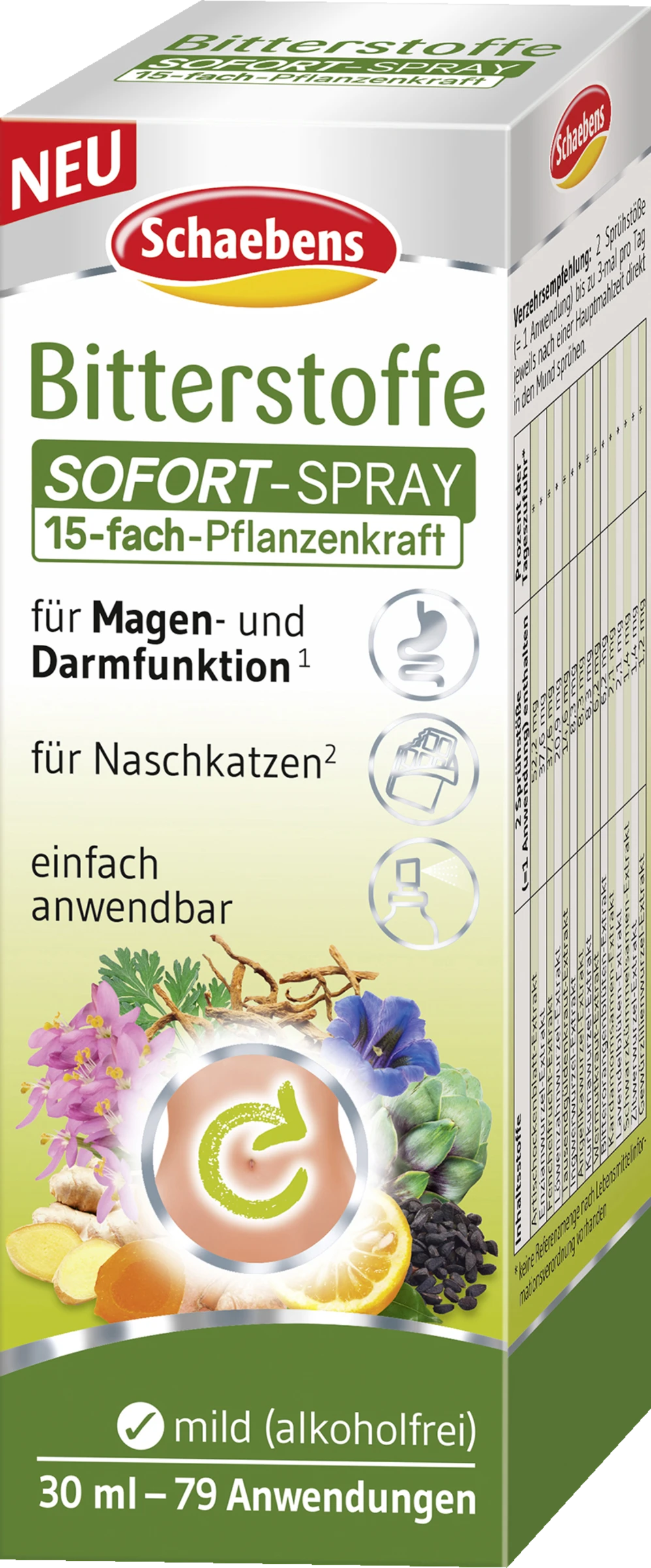 Schaebens Bitterstoffe Sofort-Spray 1 Schaebens Bitterstoffe Sofort-Spray