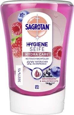 Sagrotan No-Touch Nachfüller Flüssige Handseife Brombeere & Waldfrüchte