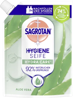 Sagrotan Flüssige Handseife Aloe Vera Nachfüllbeutel