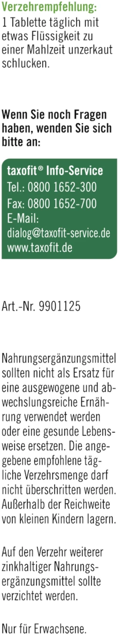 Taxofit Zink+Histidin+Selen Depot Tabletten -NIVEA SHOP MAM 9590304 SHOP IMAGE 1.4