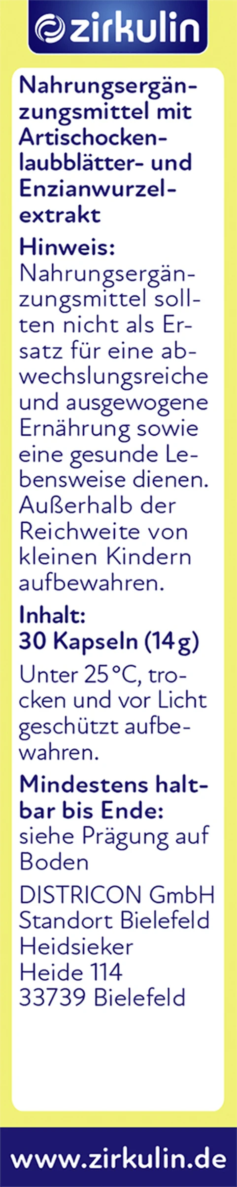 Zirkulin Artischocke Verdauungshelfer Hochdosiert 4 Zirkulin Artischocke Verdauungshelfer Hochdosiert – Bild 4