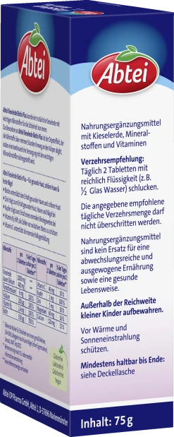 Abtei Kieselerde Biotin Plus -NIVEA SHOP MAM 9669924 SHOP IMAGE 1.4
