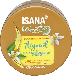 ISANA Liebt Die Erde Zucker-Öl-Peeling Arganöl
