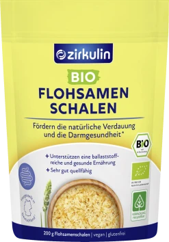 Zirkulin Bio Flohsamenschalen