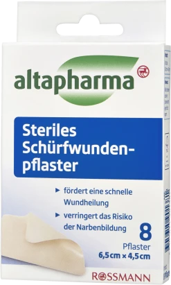 Altapharma Steriles Schürfwundenpflaster