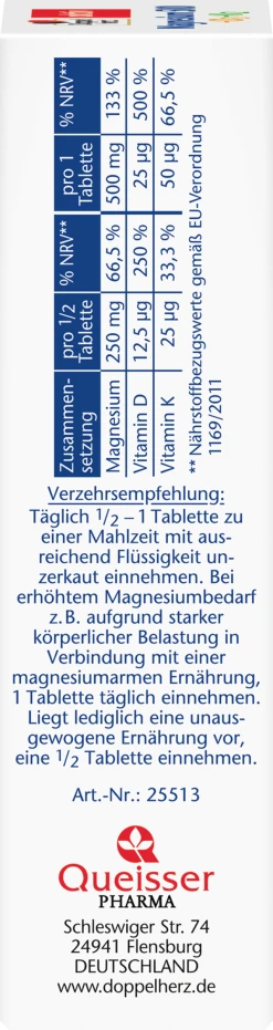 Doppelherz Magnesium 500 + D3 + K2 Depot -NIVEA SHOP MAM 9777335 SHOP IMAGE 1.4