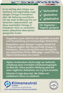 Doppelherz Pure Omega-3 1075 Vegan -NIVEA SHOP MAM 9777462 SHOP IMAGE 1.4