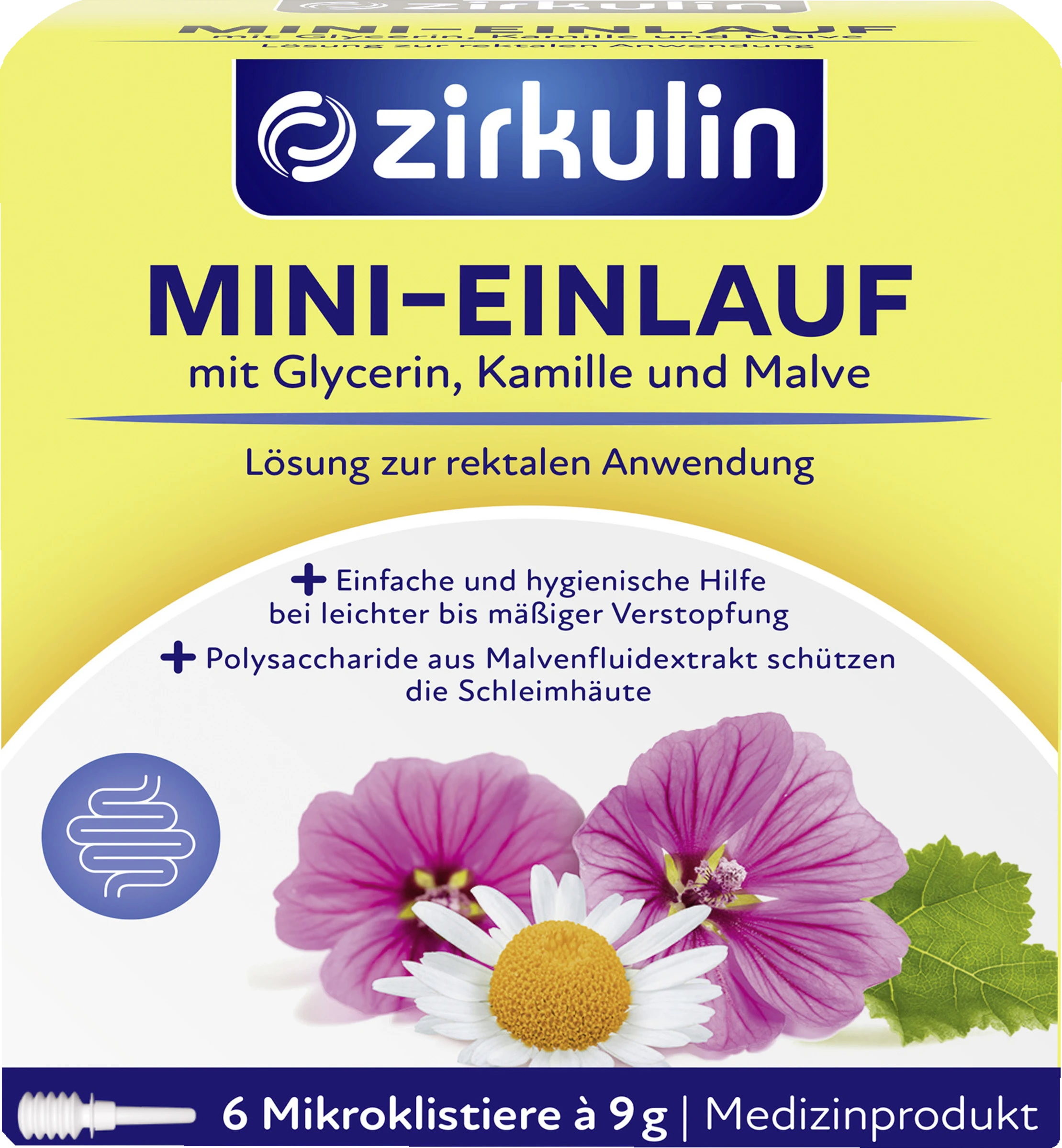 Zirkulin Mini-Einlauf 1 Zirkulin Mini-Einlauf