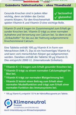 Doppelherz Aktiv Vitamin K2 - D3 2000 I.E. 7 Doppelherz Aktiv Vitamin K2 - D3 2000 I.E. -NIVEA SHOP MAM 9929384 SHOP IMAGE 1.4