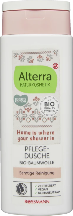 Alterra NATURKOSMETIK Pflegedusche Bio-Baumwolle