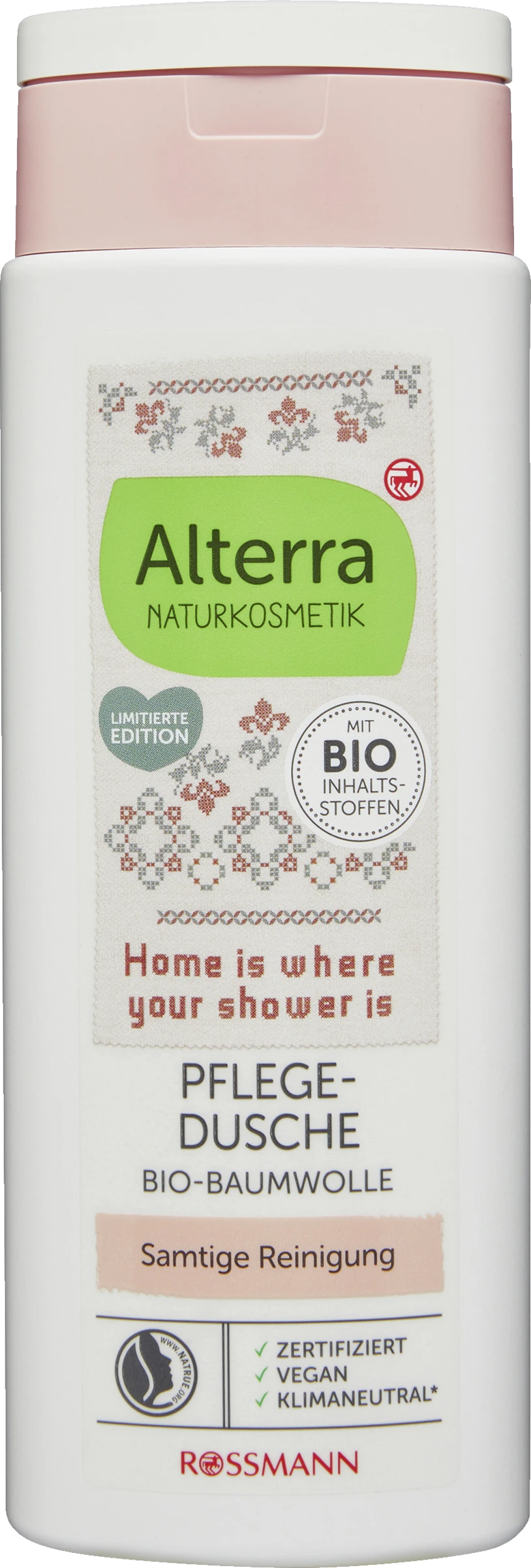 Alterra NATURKOSMETIK Pflegedusche Bio-Baumwolle 1 Alterra NATURKOSMETIK Pflegedusche Bio-Baumwolle
